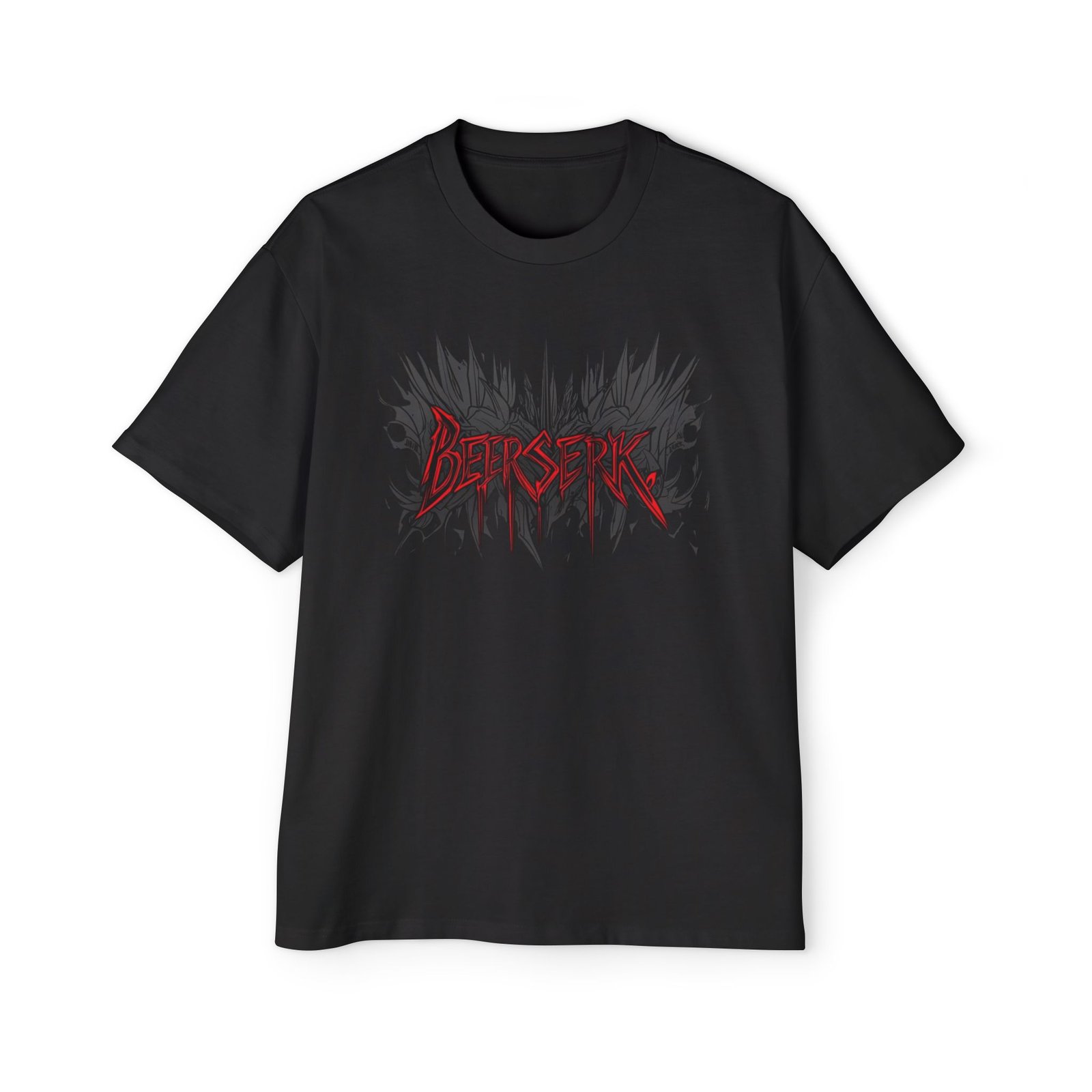 Black Berserk Oversized Tee — Dapper Karachi streetwear