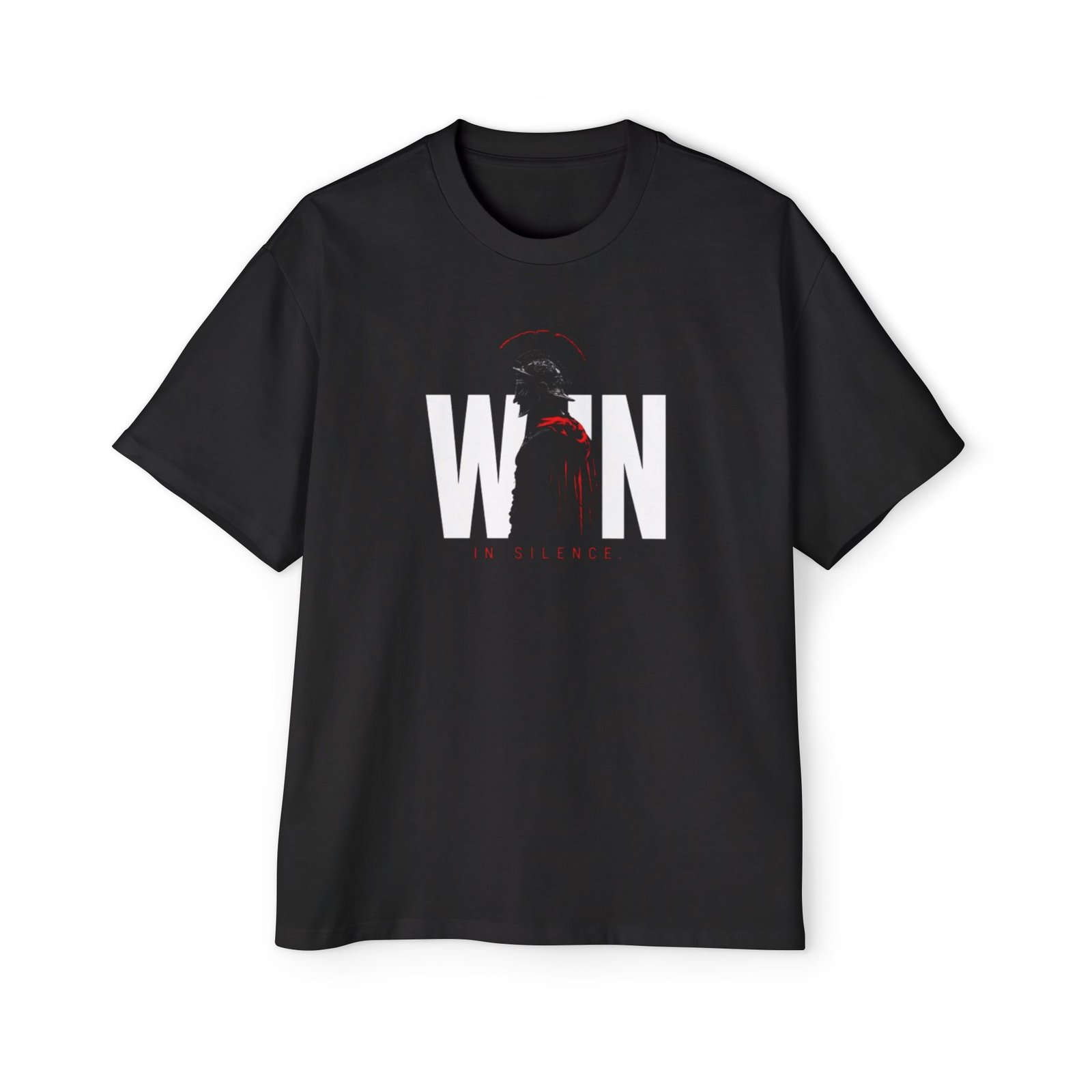 Blackout Win Oversized Tee — Dapper Karachi streetwear