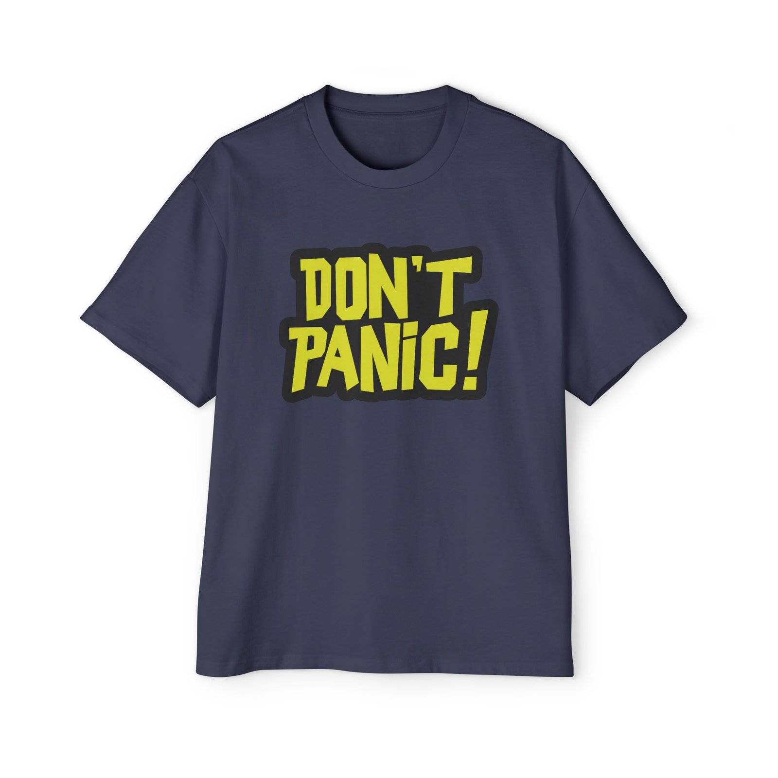 Dont Panic Oversized Tee — Dapper Karachi streetwear